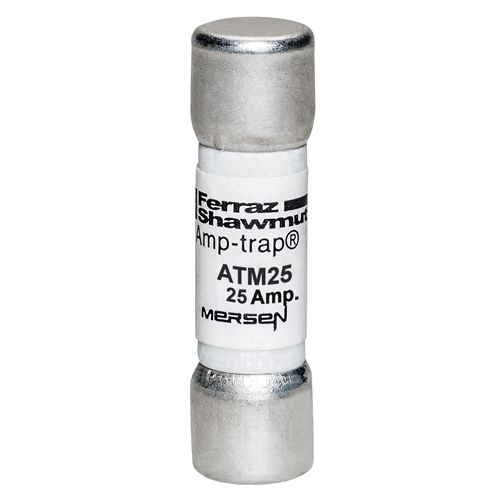 ATM25 - Fuse Amp-Trap® 600V 25A Fast-Acting Midget ATM Series